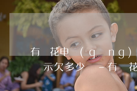 有錢花申請(qǐng)額度會(huì)顯示欠多少嗎-有錢花申請(qǐng)額度會(huì)顯示欠多少嗎是真的嗎
