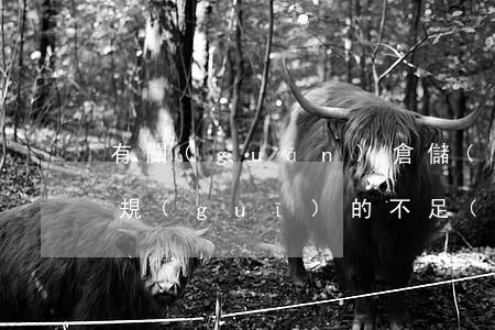 有關(guān)倉儲(chǔ)的法律法規(guī)的不足(倉庫管理涉及的法律法規(guī)有哪些)