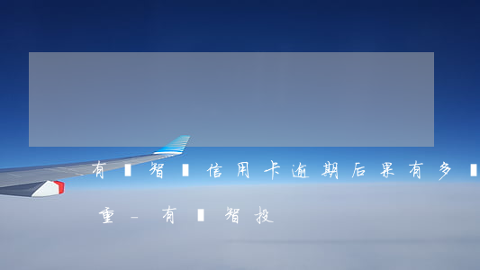 有魚智還信用卡逾期后果有多嚴(yán)重-有魚智投