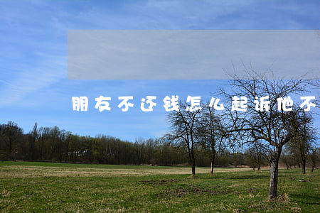 朋友不还钱怎么起诉他(不还钱应该怎么起诉)