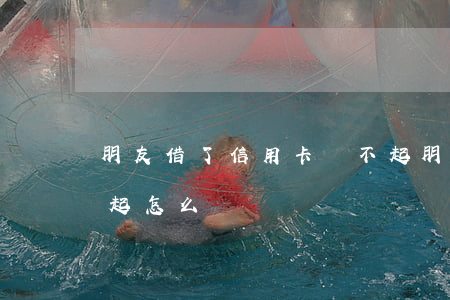 朋友借了信用卡還不起(朋友借了信用卡還不起怎么辦)