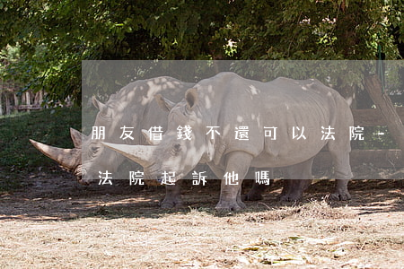朋友借錢不還可以法院-朋友借錢不還可以法院起訴他嗎