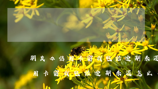 朋友办信用卡留我电话逾期未还-朋友办信用卡留我电话逾期未还怎么办
