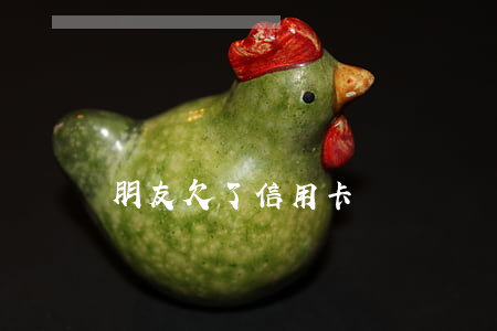 朋友欠了信用卡
