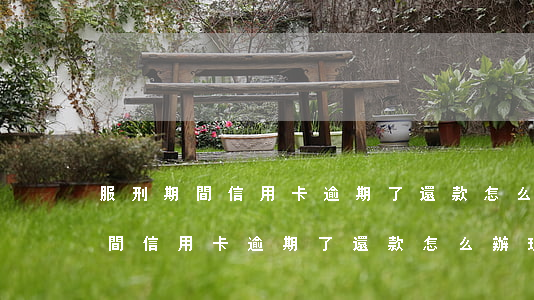 服刑期間信用卡逾期了還款怎么辦-服刑期間信用卡逾期了還款怎么辦理