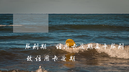 服刑期間信用卡逾期五年(服刑導(dǎo)致信用卡逾期)