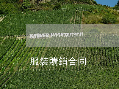 服裝購銷合同 服裝購銷合同