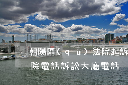 朝陽區(qū)法院起訴在哪里(朝陽人民法院電話訴訟大廳電話)