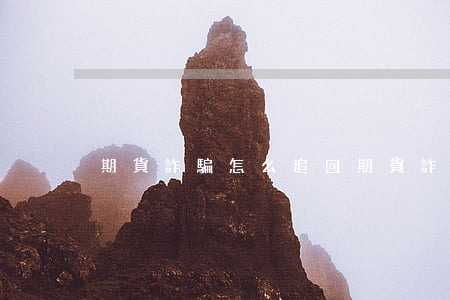 期貨詐騙怎么追回(期貨詐騙怎么追回)