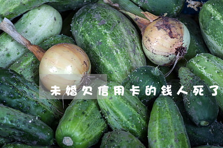 未婚欠信用卡的钱人死了怎么办-