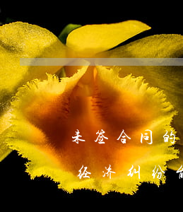 未签合同的经济纠纷可以诉讼吗(没有合同的经济纠纷能打官司吗)