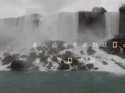 本人信用卡逾期政審(公務(wù)員政審信用卡有過逾期)