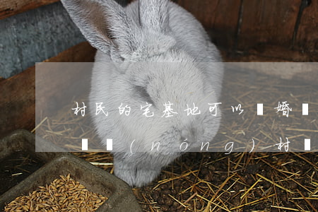 村民的宅基地可以離婚協(xié)議取得嗎(農(nóng)村離婚申請宅基地)