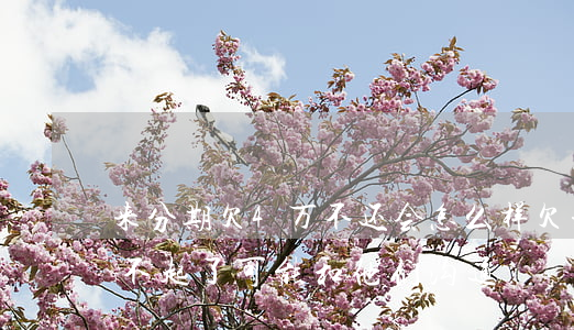 来分期欠4万不还会怎么样(欠来分期4万还不起了可能和他们沟通)