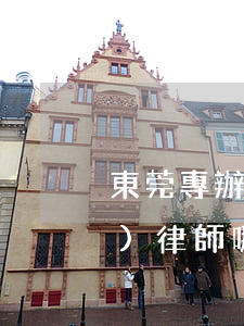 東莞專辦涉外債權(quán)債務(wù)律師哪家強(qiáng)-東莞涉外案件統(tǒng)一管理法院