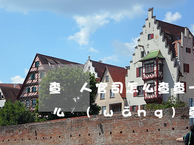 查個人官司怎么查(查一個人有沒有官司在什么網(wǎng)查)