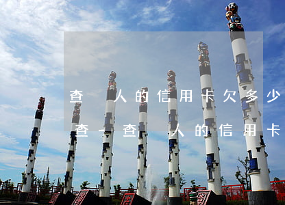 查別人的信用卡欠多少錢(qián)怎么查-查別人的信用卡欠多少錢(qián)怎么查詢(xún)