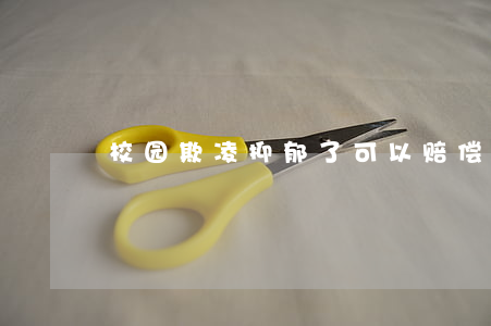 校园欺凌抑郁了可以赔偿吗