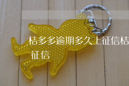 桔多多逾期多久上征信(桔多多逾期會不會上征信)