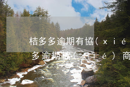 桔多多逾期有協(xié)商成功的嗎（桔多多逾期協(xié)商還款）