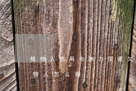 植物人信用卡無力償還(欠信用卡但人變成植物人怎么辦)