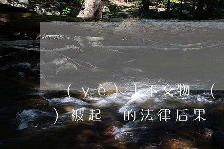 業(yè)主不交物業(yè)費(fèi)被起訴的法律后果