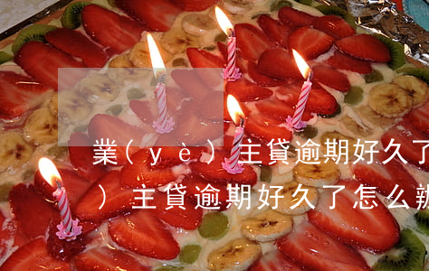業(yè)主貸逾期好久了怎么辦(業(yè)主貸逾期好久了怎么辦理)