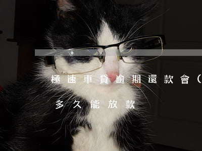 極速車貸逾期還款會(huì)怎樣(極速貸多久能放款)