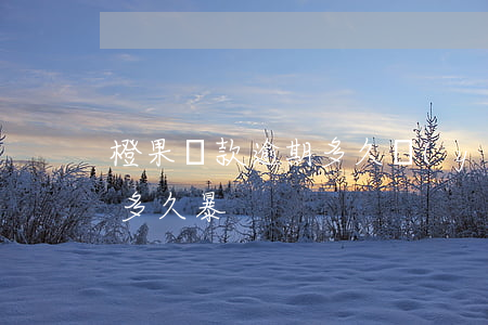 橙果貸款逾期多久嚴(yán)重(新橙逾期多久暴)