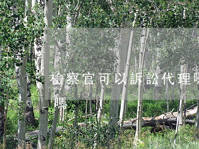 檢察官可以訴訟代理嗎(司法所可以代理訴訟嗎)