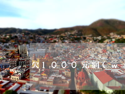 欠1000元網(wǎng)貸會催收嗎