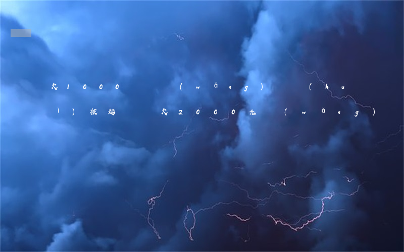 欠1000塊錢網(wǎng)貸會(huì)被起訴嗎(欠2000元網(wǎng)貸會(huì)起訴嗎)