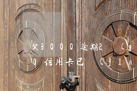 欠3000逾期2個(gè)月(我欠2000信用卡,已經(jīng)逾期3個(gè)月了)