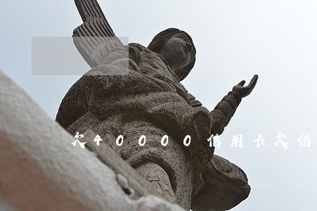 欠40000信用卡(欠信用卡四萬多后果)