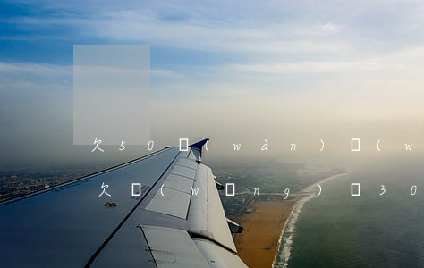 欠50萬(wàn)網(wǎng)貸被騙(欠網(wǎng)貸30多萬(wàn))