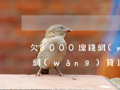 欠8000塊錢網(wǎng)貸會坐牢嗎(網(wǎng)貸12000不還會坐牢嗎)