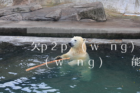 欠p2p網(wǎng)貸還能貸錢嗎(欠了網(wǎng)貸還能借錢嗎)