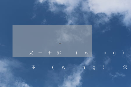 欠一千多網(wǎng)貸沒還進公司影響不(網(wǎng)貸欠了一萬不還會怎么樣)