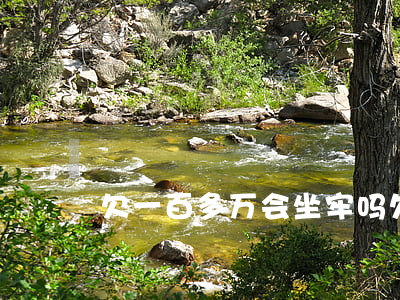 欠一百多万会坐牢吗(欠钱一百多万要判几年)