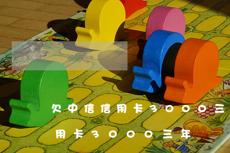 欠中信信用卡3000三年沒還-欠中信信用卡3000三年沒還會怎么樣