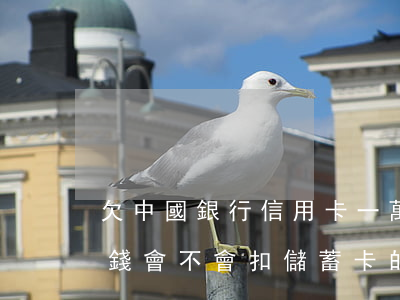 欠中國銀行信用卡一萬(欠中國銀行信用卡的錢會不會扣儲蓄卡的錢)