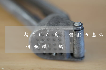 欠了10度萬信用卡怎么還(欠信用卡十萬如何合理還款)