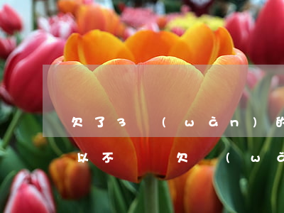 欠了3萬(wàn)的網(wǎng)貸可以不還嗎(欠網(wǎng)貸三萬(wàn)多現(xiàn)在還不上)