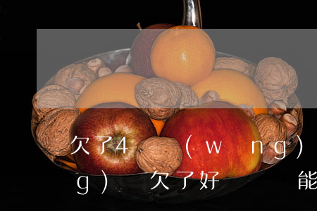 欠了4萬網(wǎng)貸買房(網(wǎng)貸欠了好幾萬還能買房嗎)