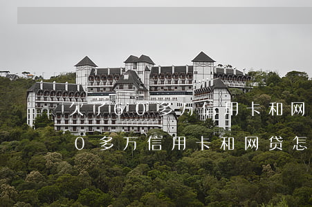 欠了60多万信用卡和网贷怎么办-欠了60多万信用卡和网贷怎么办呢