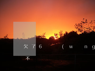 欠了6萬網(wǎng)貸還能從銀行貸款不