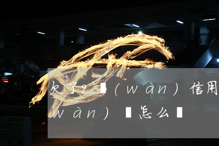 欠了9萬(wàn)信用卡（欠信用卡9萬(wàn)該怎么辦）