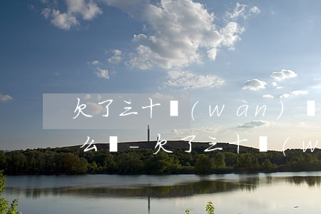 欠了三十萬(wàn)網(wǎng)貸怎么辦-欠了三十萬(wàn)網(wǎng)貸怎么辦信用卡