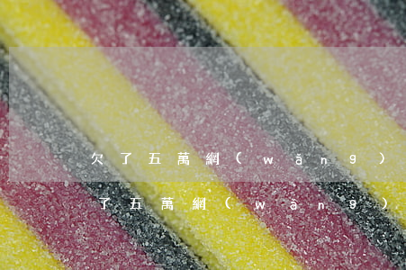 欠了五萬網(wǎng)貸 工資5000(欠了五萬網(wǎng)貸怎么辦)