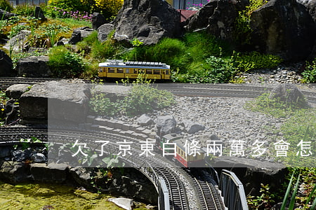 欠了京東白條兩萬多會怎么處理-
